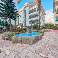 Luxury 4+1 Garden Duplex in Kestel