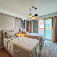 Luxury 4+1 Garden Duplex in Kestel
