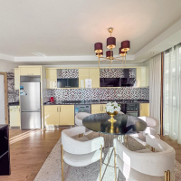 Luxury 4+1 Garden Duplex in Kestel