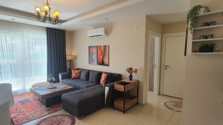 Cozy 1+1 Apartment in Oba — Just 300 m from the Sea