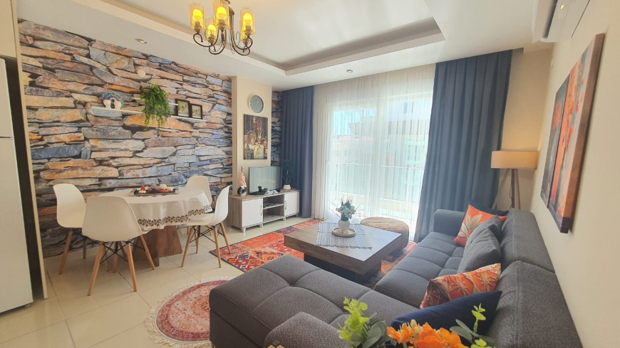 Cozy 1+1 Apartment in Oba — Just 300 m from the Sea