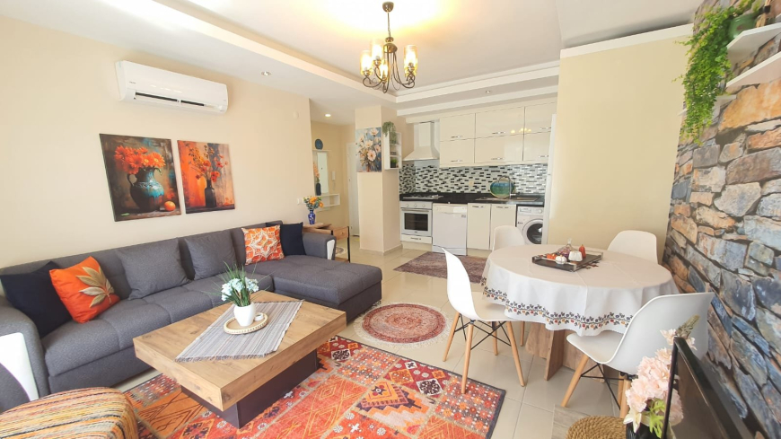 Cozy 1+1 Apartment in Oba — Just 300 m from the Sea