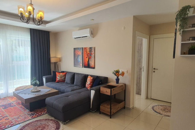 Cozy 1+1 Apartment in Oba — Just 300 m from the Sea
