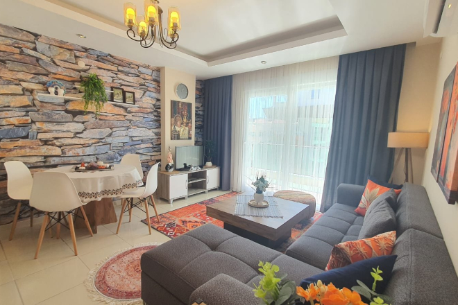 Cozy 1+1 Apartment in Oba — Just 300 m from the Sea