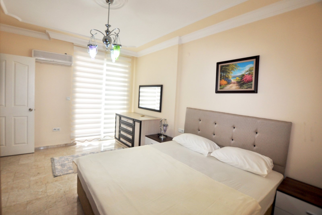 Furnished 2+1 Apartment in Goldsun 5 Complex, Mahmutlar – Sea View, Suitable for Citizenship