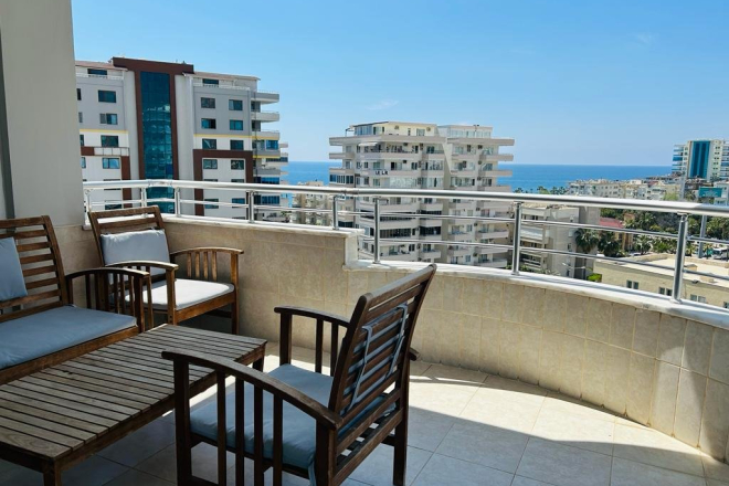 Furnished 2+1 Apartment in Goldsun 5 Complex, Mahmutlar – Sea View, Suitable for Citizenship