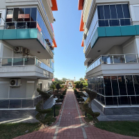 1+1 Apartment in Kestel Residence — 200 m to the Sea, Fully Furnished with Sea View