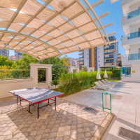 Cozy Furnished 1+1 Apartment in Mahmutlar with Mountain View and Full Facilities