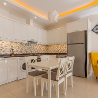 Cozy Furnished 1+1 Apartment in Mahmutlar with Mountain View and Full Facilities