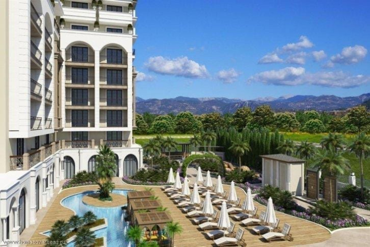 Modern 2+1 Apartment with Panoramic Views and Installment Plan in Alanya