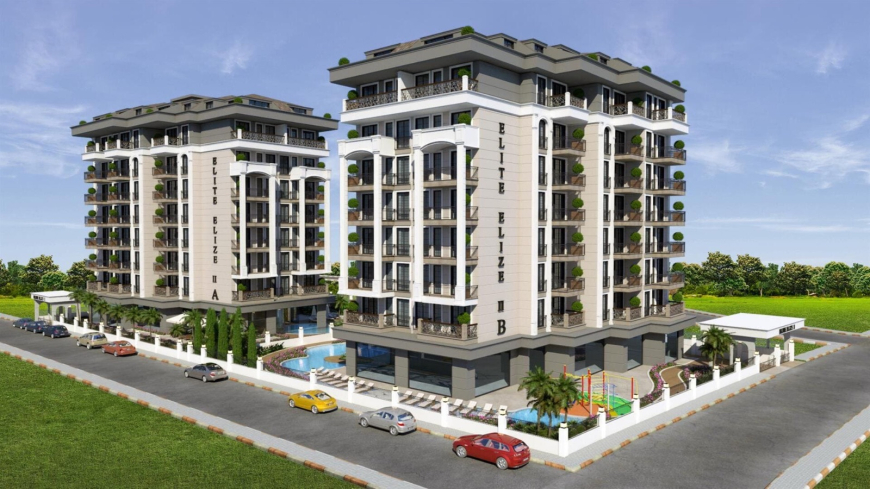 Modern 2+1 Apartment with Panoramic Views and Installment Plan in Alanya