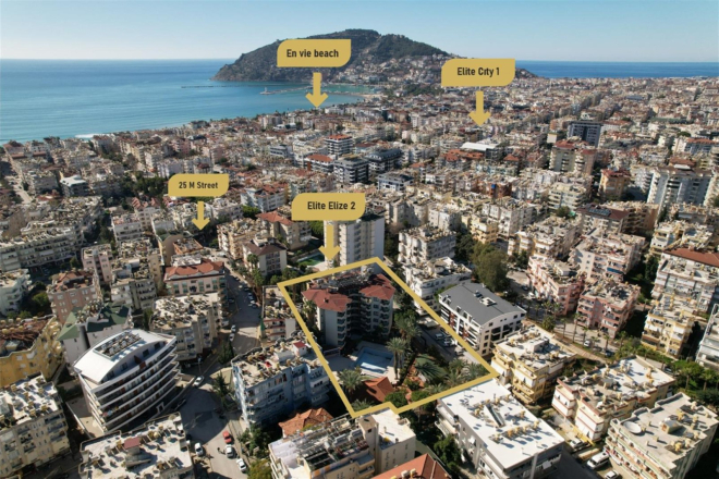 Modern 2+1 Apartment with Panoramic Views and Installment Plan in Alanya