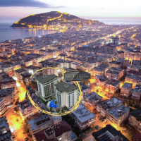 Modern 2+1 Apartment with Panoramic Views and Installment Plan in Alanya