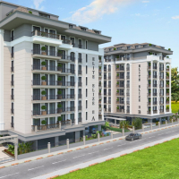 Modern 2+1 Apartment with Panoramic Views and Installment Plan in Alanya