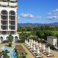 Modern 2+1 Apartment with Panoramic Views and Installment Plan in Alanya