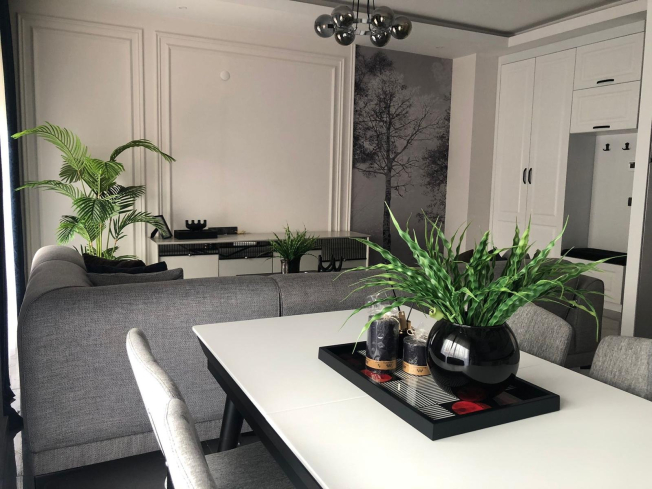 Furnished 2+1 Apartment Near the Sea with Luxury Facilities and 2-Year Installment