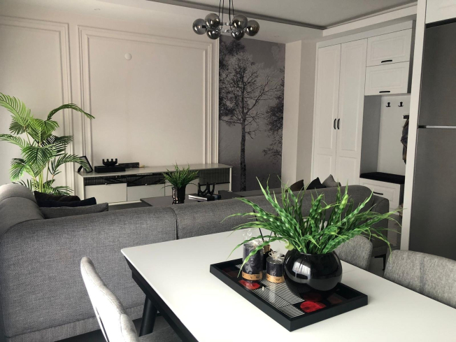 Furnished 2+1 Apartment Near the Sea with Luxury Facilities and 2-Year Installment