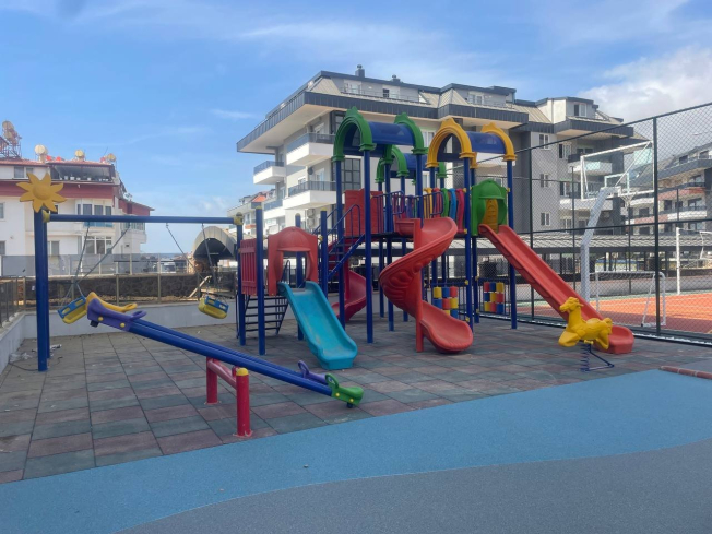 Furnished 2+1 Apartment Near the Sea with Luxury Facilities and 2-Year Installment