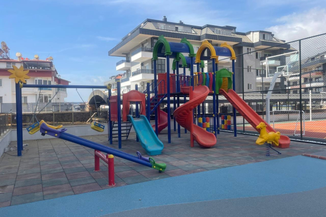 Furnished 2+1 Apartment Near the Sea with Luxury Facilities and 2-Year Installment