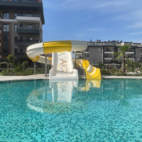 Furnished 2+1 Apartment Near the Sea with Luxury Facilities and 2-Year Installment