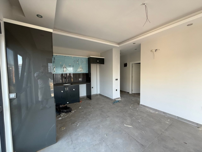 Modern 1+1 Apartment with Sea and Mountain Views in Mahmutlar at a Great Price