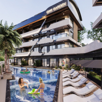 New 2+1 Apartment in Qiwi Garden Residence, Cikcilli — 40-Month Installment Plan