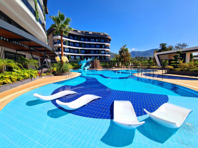 Stylish 1+1 Apartment in River Panorama, Oba — Luxury Complex with 5★ Facilities and 40-Month Installment Plan