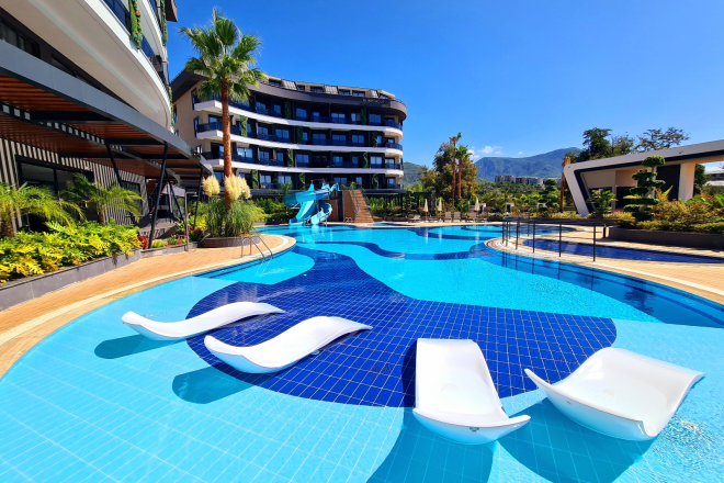 Stylish 1+1 Apartment in River Panorama, Oba — Luxury Complex with 5★ Facilities and 40-Month Installment Plan