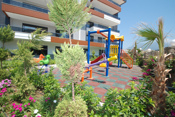 Modern 1+1 Furnished Apartment in Oba – 800 m from the Sea, 5★ Facilities