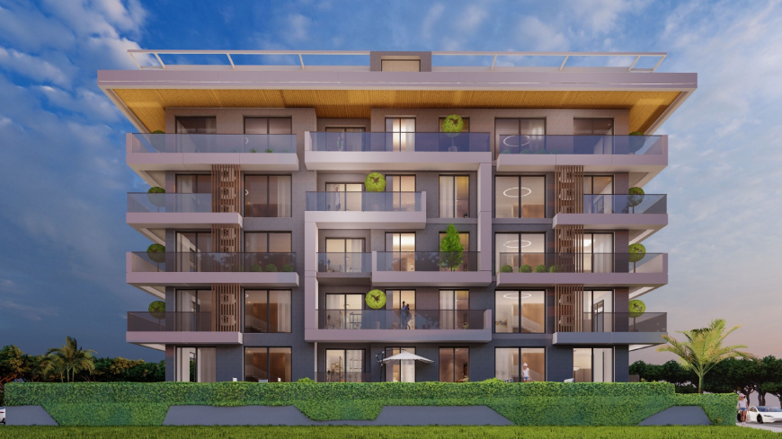 2+1 Apartments, 89 m² in Boutique Residence – 450 m from the Sea, Bosch Appliances, Residence Permit Eligible