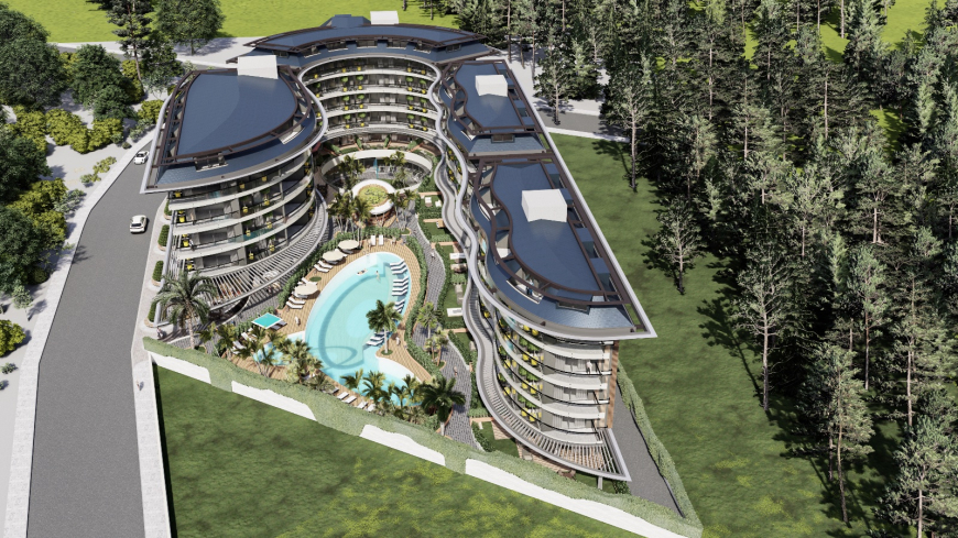 Luxury 1+1  Apartments in Alanya, Oba – 300 m from the Sea, 5⭐ Facilities, Residence Permit Eligible