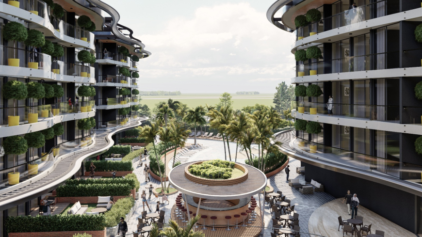 Luxury 1+1  Apartments in Alanya, Oba – 300 m from the Sea, 5⭐ Facilities, Residence Permit Eligible