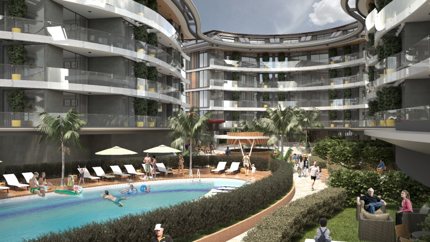 Luxury 1+1  Apartments in Alanya, Oba – 300 m from the Sea, 5⭐ Facilities, Residence Permit Eligible