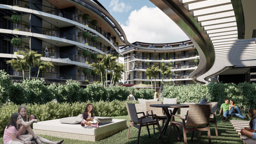 Luxury 1+1  Apartments in Alanya, Oba – 300 m from the Sea, 5⭐ Facilities, Residence Permit Eligible