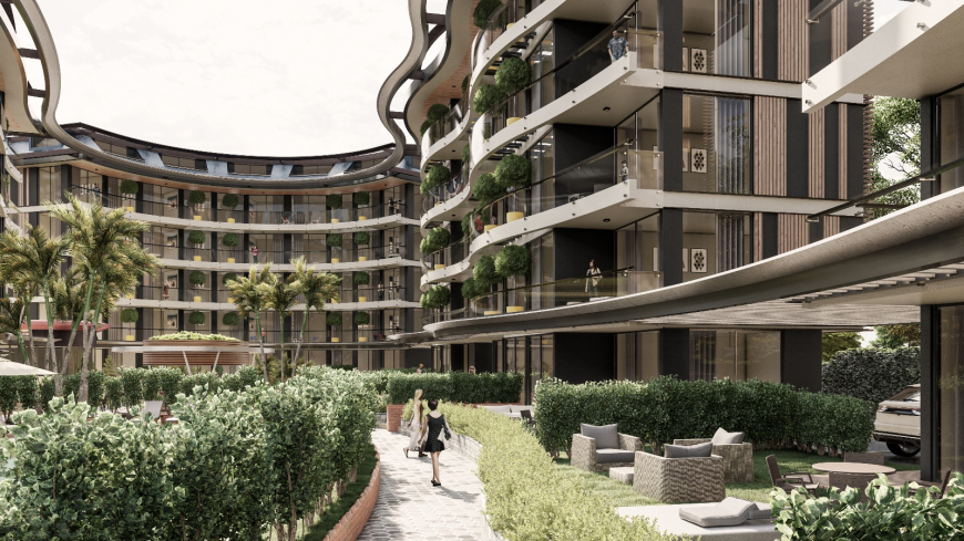 Luxury 1+1  Apartments in Alanya, Oba – 300 m from the Sea, 5⭐ Facilities, Residence Permit Eligible