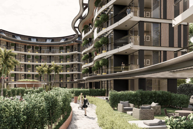 Luxury 1+1  Apartments in Alanya, Oba – 300 m from the Sea, 5⭐ Facilities, Residence Permit Eligible