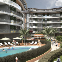 Luxury 1+1  Apartments in Alanya, Oba – 300 m from the Sea, 5⭐ Facilities, Residence Permit Eligible