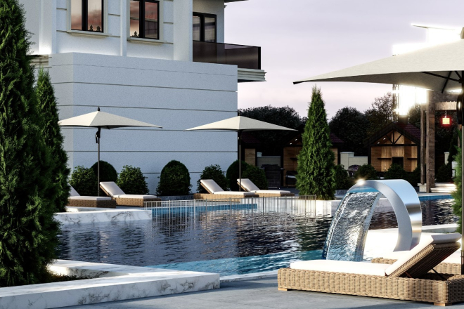 Elegant seaside apartments with citizenship, 0% installments & short-term rental permit