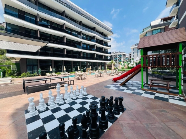 1+1 Apartment near Cleopatra Beach — Boutique Complex with Pool & SPA, Alanya