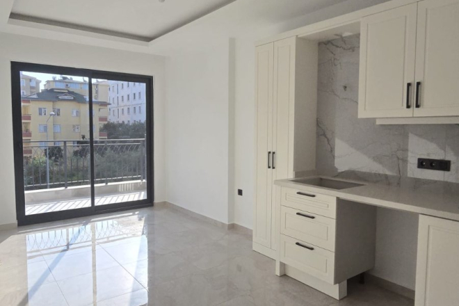 Modern 1+1 in Oba — 600 m to the beach, premium residence, ideal for rental