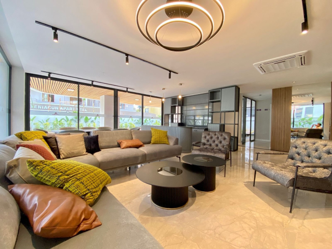 Modern 1+1 Apartment 300 m from the Beach with Premium Facilities — Ready for Rental