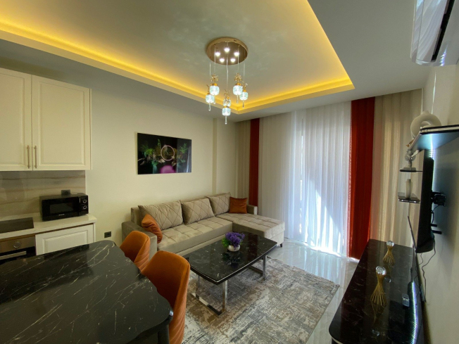 Stylish 1+1 Apartment Near Cleopatra Beach – Fully Furnished & Rental-Ready