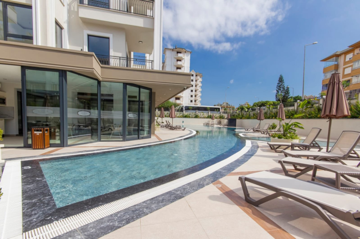 Fully Furnished 1+1 Near the Beach — Eligible for Residence Permit