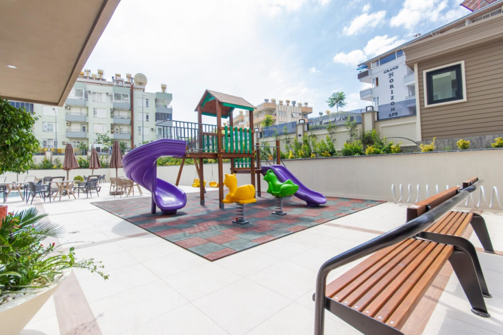 Fully Furnished 1+1 Near the Beach — Eligible for Residence Permit