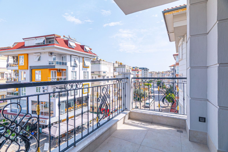 Modern 1+1 near Cleopatra Beach — new build with pool
