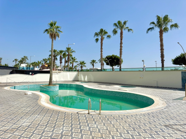 1+1 Apartment on the First Coastline in Oba — 50 m to Sandy Beach, Great Price