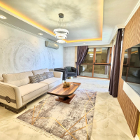 1+1 Apartment on the First Coastline in Oba — 50 m to Sandy Beach, Great Price