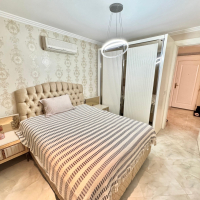 1+1 Apartment on the First Coastline in Oba — 50 m to Sandy Beach, Great Price