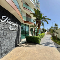 1+1 Apartment on the First Coastline in Oba — 50 m to Sandy Beach, Great Price