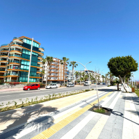 1+1 Apartment on the First Coastline in Oba — 50 m to Sandy Beach, Great Price